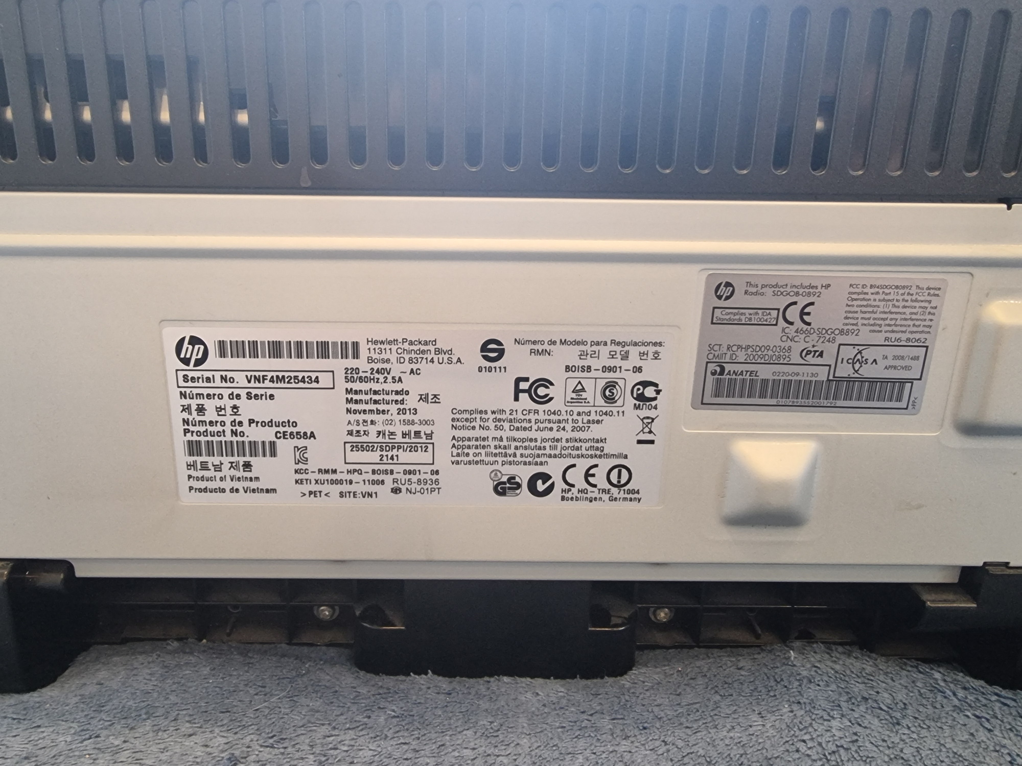 HP LaserJet Pro P1102w