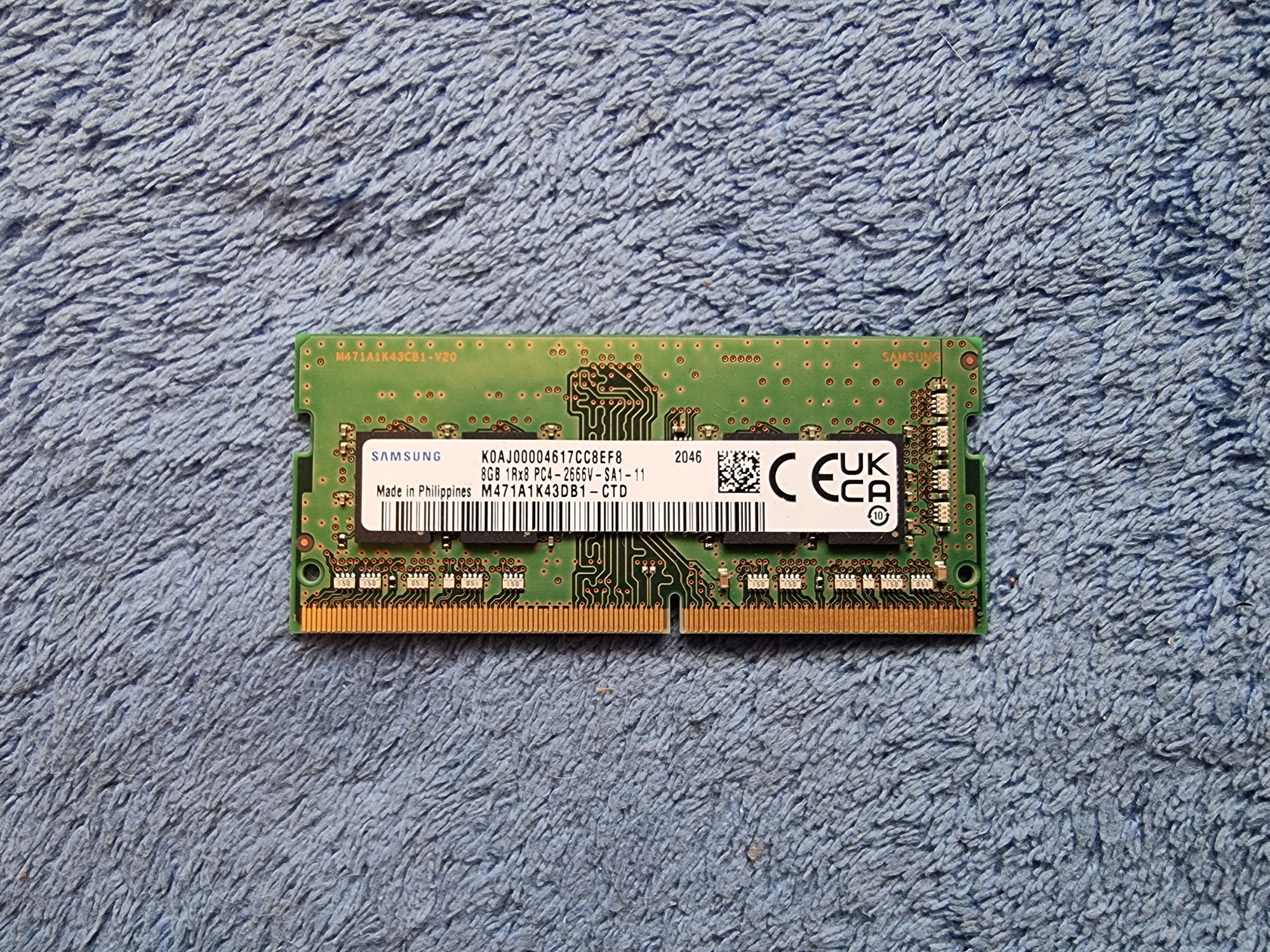 Samsung memorija za laptop 8 GB